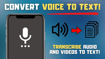 How to Convert Audio to Text on Your Phone! | Voice to Text App (2025)