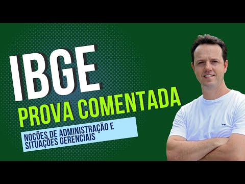 IBGE - ACM e ACS - Prova Comentada e Recursos com Rodrigo Rennó