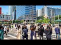 [4K] Walk the morning rush hour of the Guro Digital Complex in Seoul Korea 서울 구로디지털단지의 아침 출근길을 함께 해요