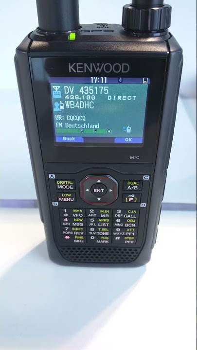 Kenwood DStar Radio at HamRadio Friedrichshafen