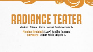 PARADE TEATER STAGECRAFT 2024 | Radiance Teater - Hilang