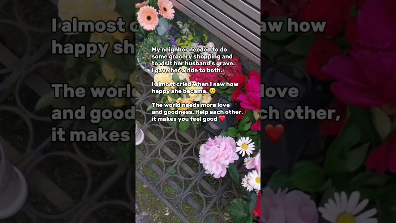 Such a simple yet impactful kind deed 💚 #kindness #helpingothers