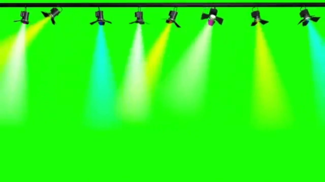Disco lights Green Screen Effects Teelsingh -