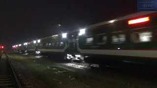 ( Dhaka- Chittagong ) Subarna express train show her light at night || Bangladesh railway