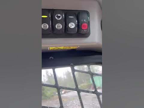 CAT 289d skid steer operation and controls for beginners - YouTube