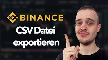 Binance - Trading Historie als CSV exportieren & downloaden! | Binance Tutorial