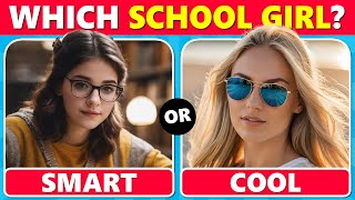 Which School Girl Are You? 👧 Take This Test To Find Out! 🏫