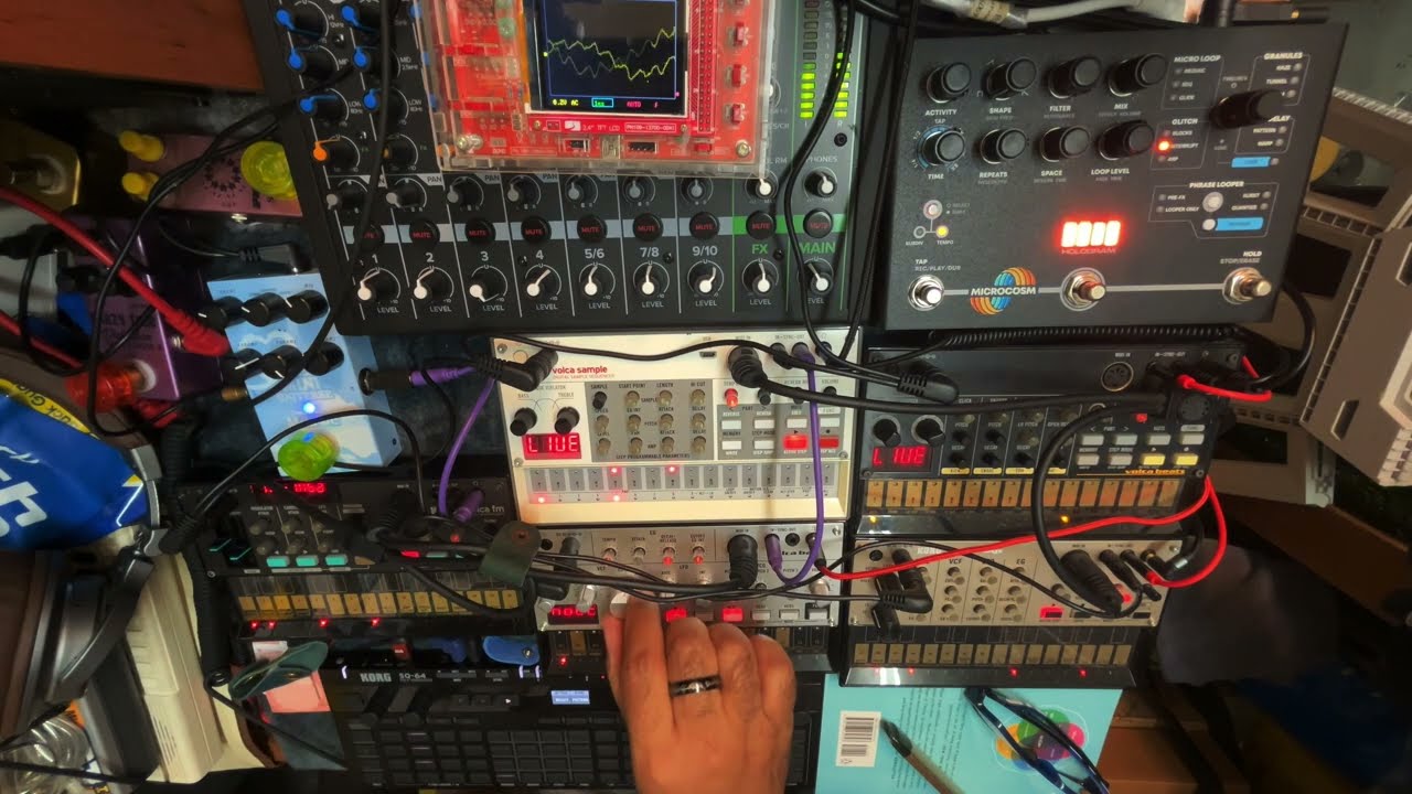 Senja - Javanese Balinese style track. Korg Volca Keys, Bass, FM, Sample2, SQ-64, Hologram Microcosm