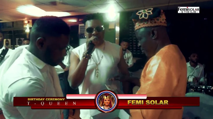 FEMI SOLAR For TOLULOPE "T QUEEN'S" BIRTHDAY AT AMBIANCE IKEJA LAGOS. Part 2