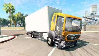 Truck Driving Crashes #1 - BeamNG.Drive