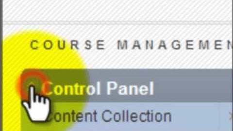 4 Adding Staff information to Your Blackboard Course