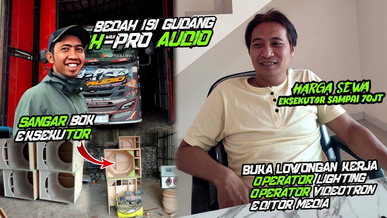 Harga Spek Eksekutor Sampai 70jt 😱 Bedah Isi Gudang H-Pro Ternyata Full Spek Balap