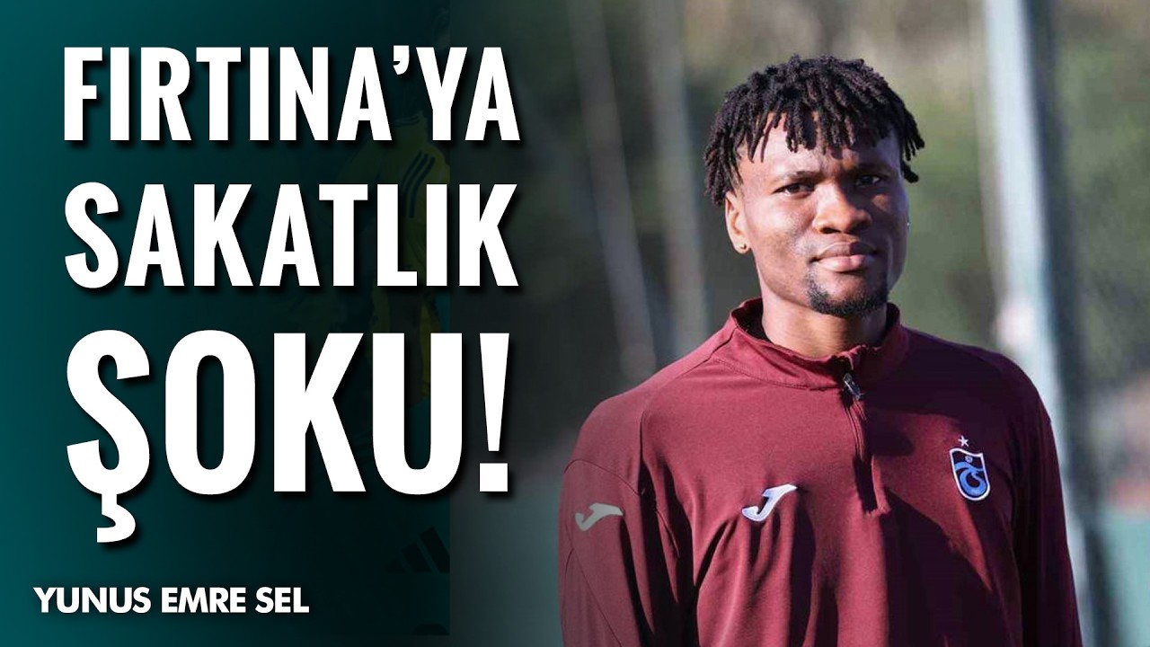 Trabzonspor'dan Chibuike Nwaiwu İçin Sakatlık Duyurusu! Yunus Emre Sel Son Gelişmeleri Açıkladı!