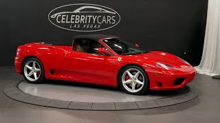 2004 Ferrari 360 Spider F1 | At Celebrity Cars Las Vegas