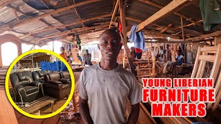 He's Training Young Liberians to Build the Best Furniture in Liberia