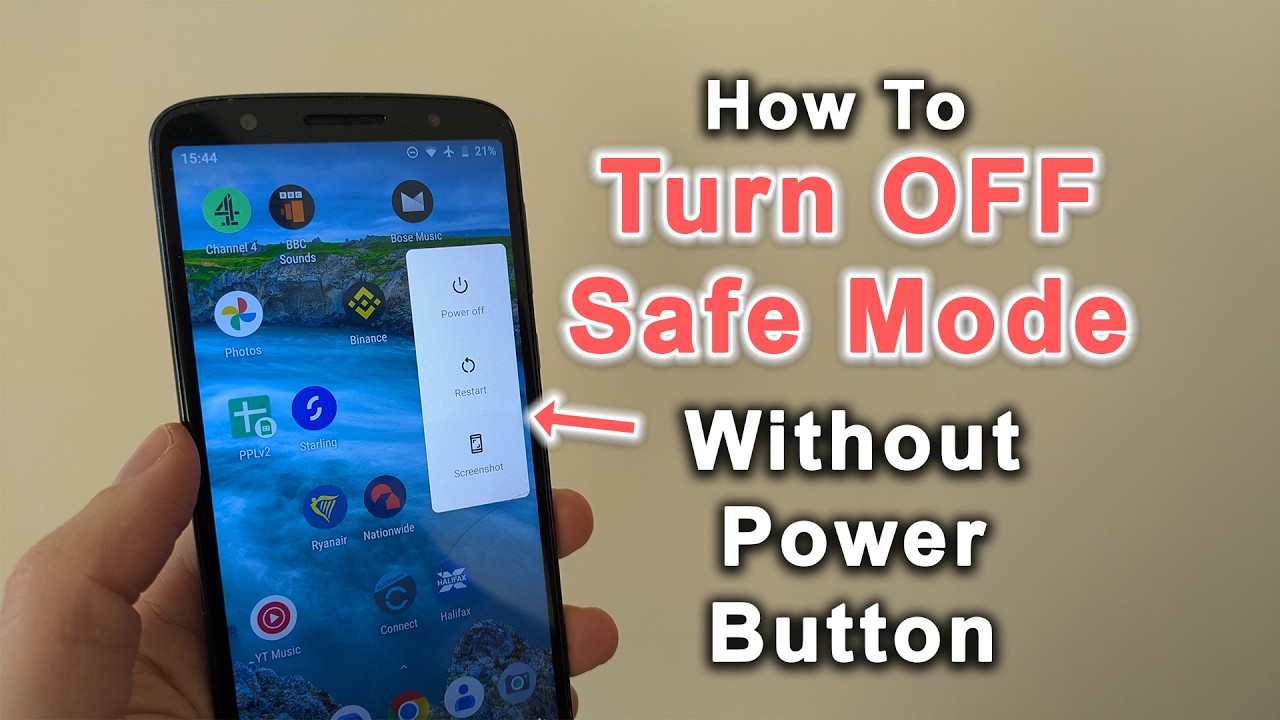 How To Turn OFF Safe Mode On Android Without Power Button - Quick Guide ...