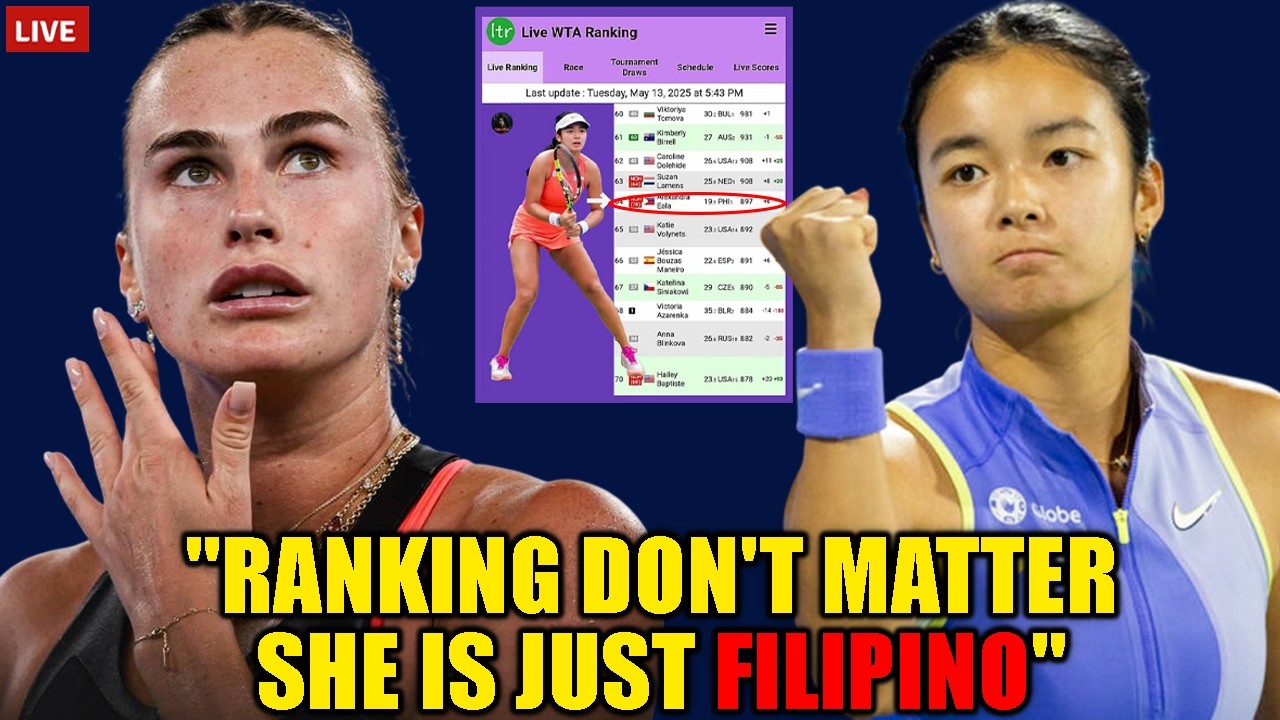 RIVALS IN PANIC as Alex Eala Climbs to World No 32 at the Dubai Tennis Championships - THIS IS HUGE!