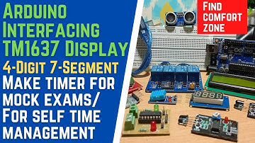 TM1637 DISPLAY Interfacing with ARDUINO || FIND COMFORT ZONE || Code in Description!!!!