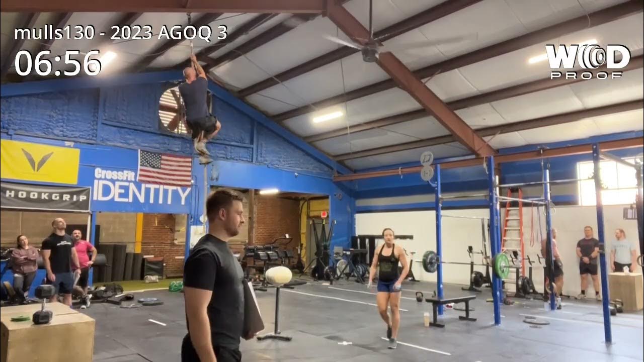 2023 Crossfit Games AGOQ Event 3 YouTube
