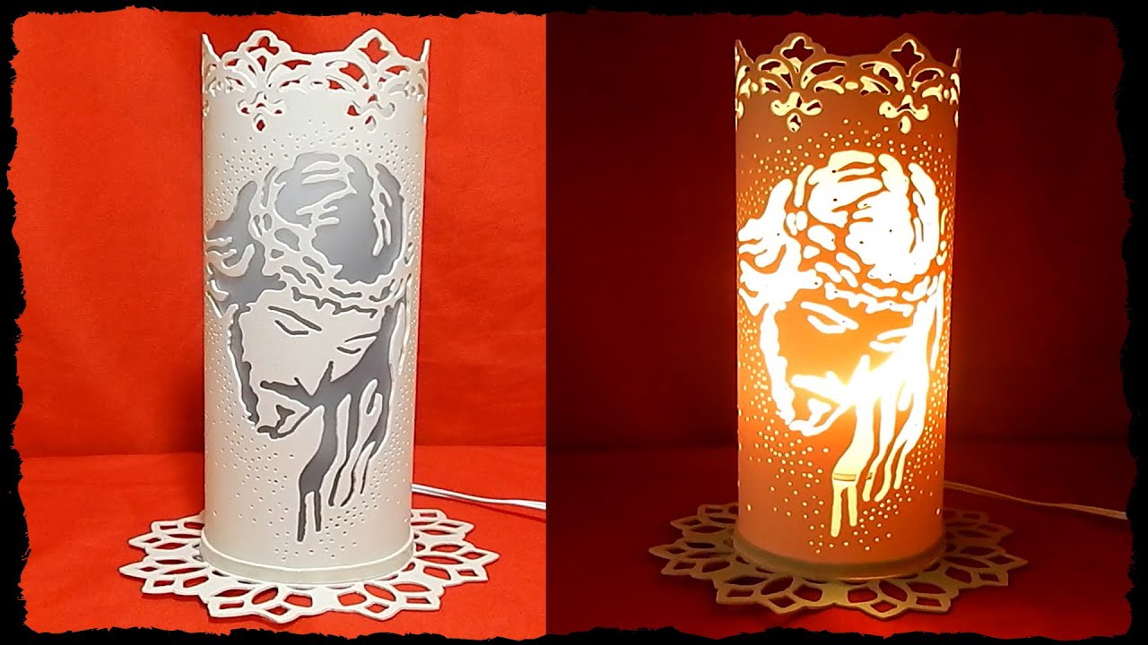 Aprenda fazer uma luminária de pvc video completo YouTube