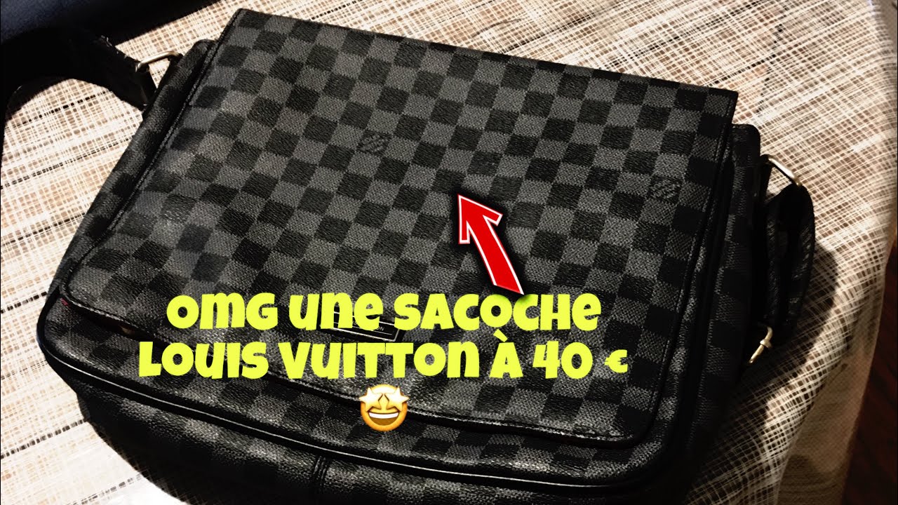 Omg j'ai acheté une sacoche Louis Vuitton a 40€ sur Vinted 