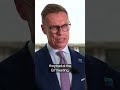 Trump Sees Ukraine Has Upper Hand: Finland President