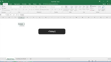 MS Excel : Date & Time Formula & Shortcut by Excel Freak | Video 51