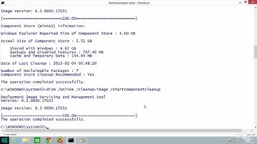 How to Reduce the Size of the Winsxs Folder (Windows 7 and Windows 8.1)