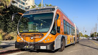 LACMTA 2007 NABI-60 BRT #9570 on Route 761