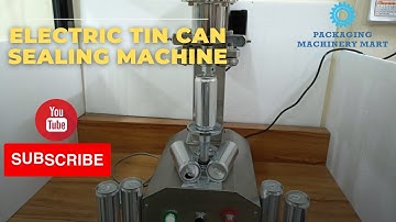 SEMI AUTOMATIC TIN CAN SEAMING MACHINE