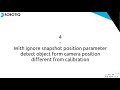 Robotiq wrist camera: Detect object on various plan and from various camera location