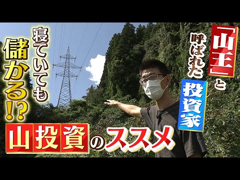 【お金を生む山】寝ていても儲かる！？  "山王"と呼ばれる男性の「山で稼ぐ投資術」