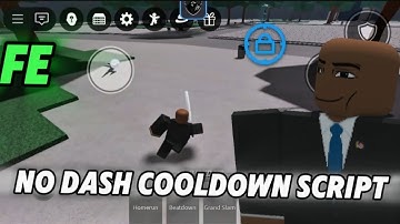 Roblox The strongest Battlegrounds No dash cooldown script