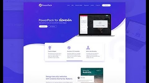 make a website using PowerPack addon for Elementor || Alamgir H Kobir