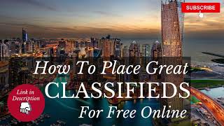 How to place great free online classified ads? | Best Classified Websites List