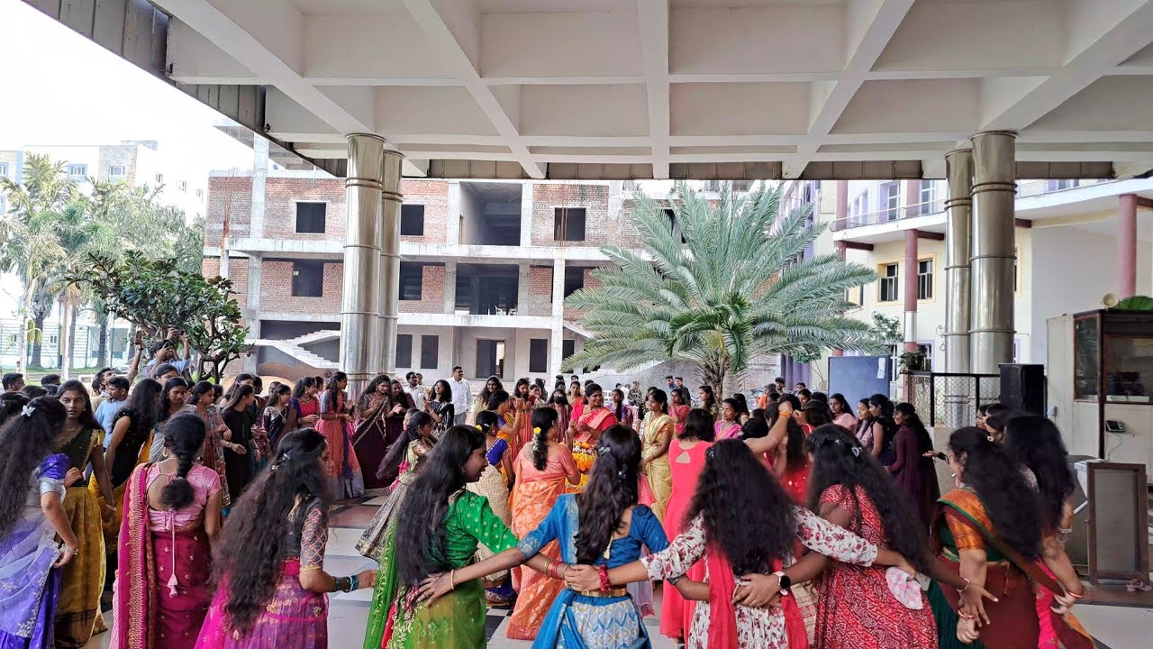 Bathukamma fest 2k24 | TKR college of engineering and technology |