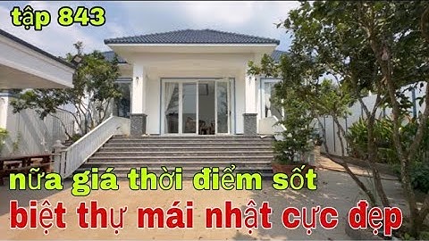BIỆT THỰ KHỦNG NẰM NGAY TRUNG TÂM TPBR CŨ. NGÂN HÀNG SIẾT QUÁ KHÔNG TRẢ NỔI LÃI BÁN LỖ TE TUA 