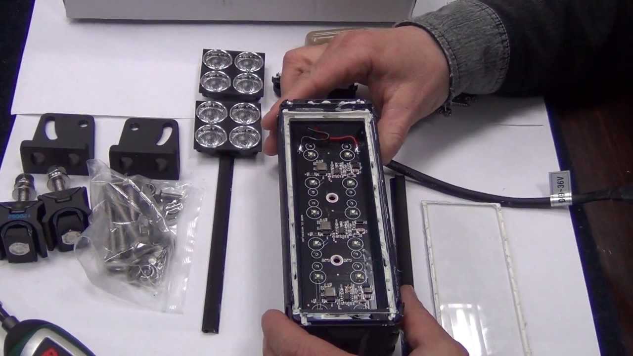 Светодиодная фара Ex-road - обзор начинки (ч.2)