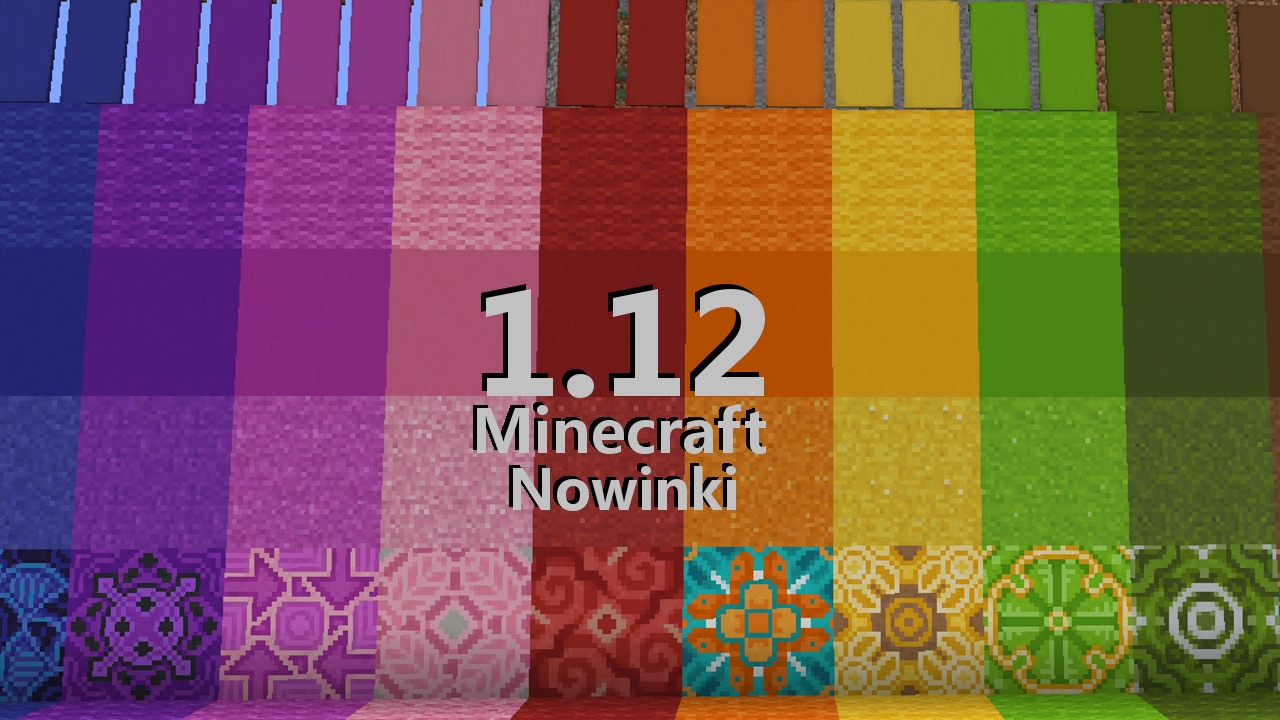 Minecraft 1.12 Nowinki: (Snapshot 17w06a) Co Nowego?! Nowe Bloki! Beton ...