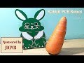 How to make a Rabbit follow me robot using an unique way of making
robot mechanism using PCB itself