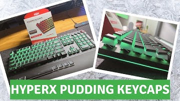UNBOXING HyperX Pudding Keycaps For Mechanical Keyboard