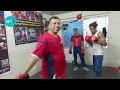 Technical power punch boxing padding by coach md asaduzzaman  af boxing gym  promotion