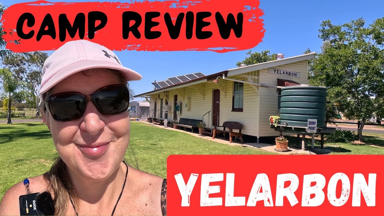 YELARBON- Is this the best low cost powered campground on our big lap in Australia?