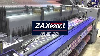 Tsudakoma Airjet Producing Brocade Fabric At Extreme Speed On Itma 16