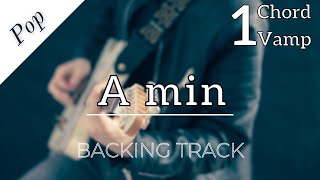 Video thumbnail of "One Chord Backing Track - Pop - A Minor - 80 bpm"