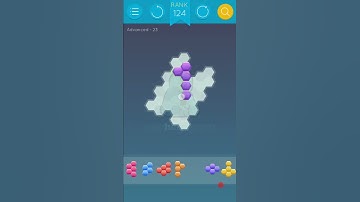 Puzzlerama Blocks Hexa Advanced Solution Level 24