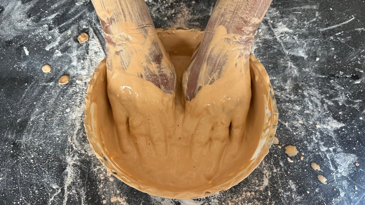 Satisfying Chalk Mixing ASMR | Relaxing Hand Crush & Color Blend 🎨✨