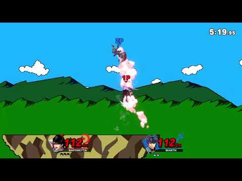 【スマブラSP】ベヨネッタ　マルス戦