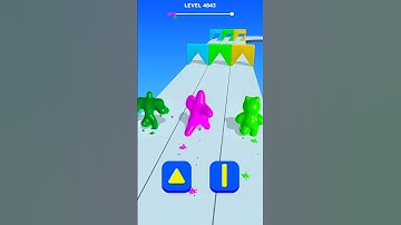 Blob Shifter 3D Level-4843 best cool game ever #games #shorts #funny