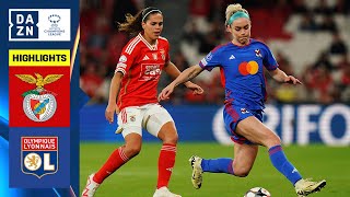HIGHLIGHTS | Benfica vs. Lyon (UEFA Women’s Champions League 2023-24 Quarter-final First Leg)